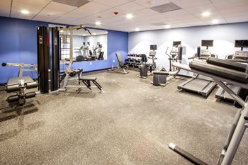 Fitness Center at Le Blanc Apartment Homes, Canoga Park